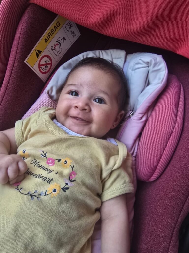 Smiling baby